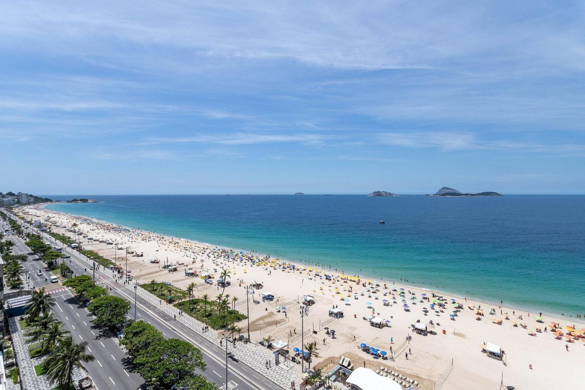 Vista Lateral, Edificio Frente A Praia Rio de Janeiro Exterior photo